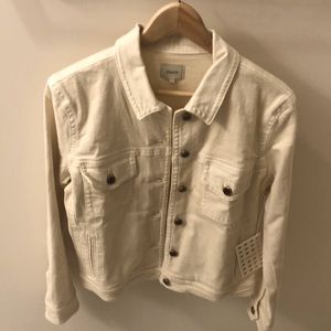 Khaite Ivory Denim Jacket - NWT